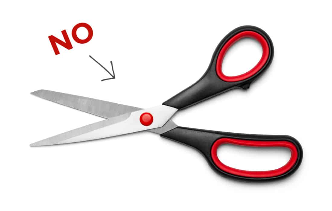 No Cutting Whiskers